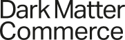 Dark Matter Commerce Text Logo