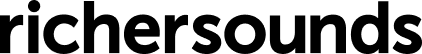 RicherSounds Logo Black